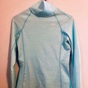 Under Armour Womens ColdGear Cozy Neck Shirt Top